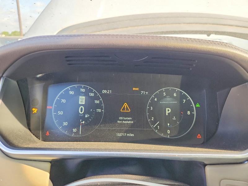 2017 Land rover RANGE ROVER VIN SALGS2FEXHA351813 COPART salvage auction — MECHANICAL, Tx - Certificate Of Title, sold $8,800 on 2026-07-21 (photo 9)