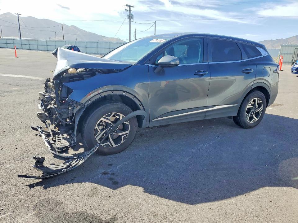 2023 Kia Sportage VIN KNDPUCAF8P7174598 COPART salvage auction — FRONT END, Ut - Salvage Certificate, sold $3,300 on 2026-07-31 (photo 1)