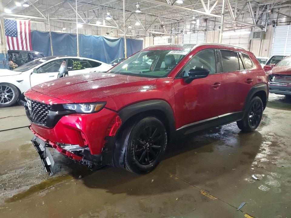 2023 Mazda Cx-50 VIN 7MMVABCM1PN140746 COPART salvage auction — FRONT END, Mi - Scrap Certificate Of Title, sold $5,300 on 2026-07-07 (photo 1)