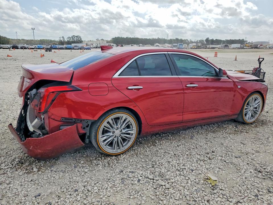 2021 Cadillac Ct4 VIN 1G6DB5RK4M0133155 COPART salvage auction — REAR END, Tx - Certificate Of Title, sold $4,500 on 2026-07-07 (photo 3)