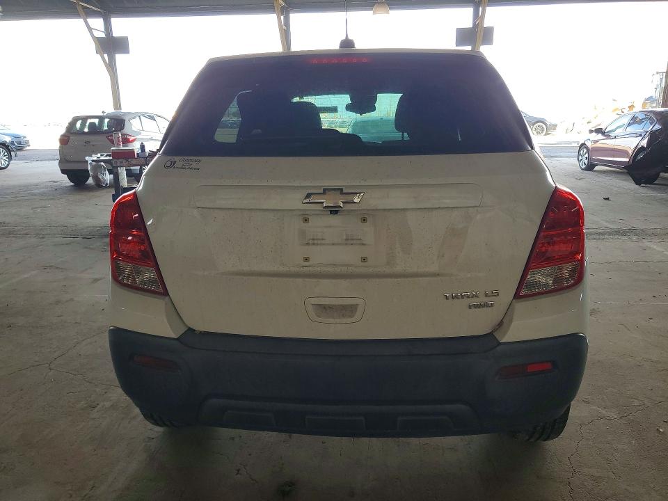 2015 Chevrolet Trax VIN 3GNCJPSB5FL254954 COPART salvage auction — NORMAL WEAR, Az - Certificate Of Title, sold $1,050 on 2026-07-08 (photo 6)