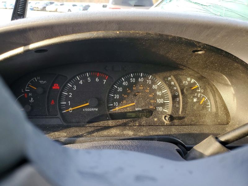 2001 Toyota Tundra VIN 5TBRT34141S154950 COPART salvage auction — FRONT END, Nc - Salvage Certificate Of Title, sold $450 on 2026-07-08 (photo 9)