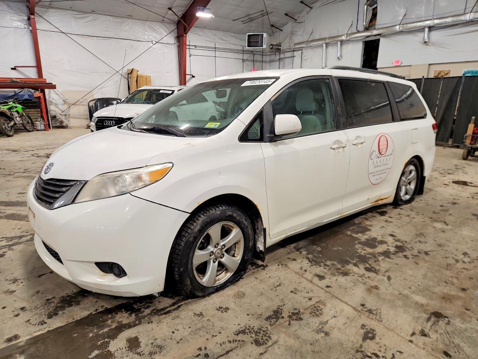 2011 Toyota Sienna VIN 5TDKK3DC6BS040169 COPART salvage auction — REAR END, Fl - Certificate Of Title, sold $2,450 on 2026-07-27 (photo 1)
