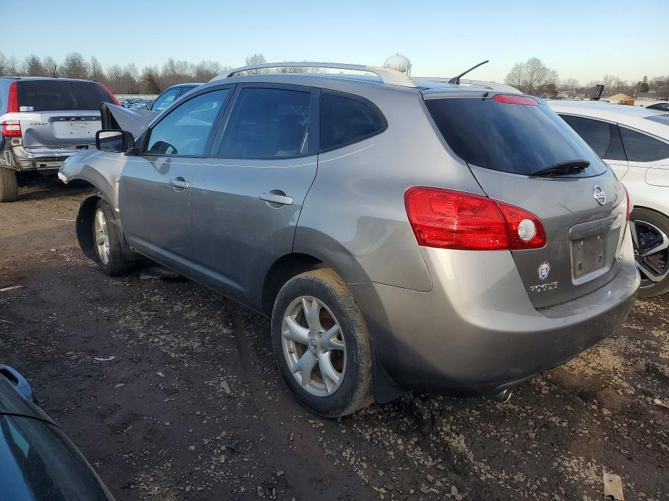 2008 Nissan Rogue VIN JN8AS58VX8W132269 COPART salvage auction — FRONT END, NJ - CERT OF TITLE-SALVAGE, sold $350 on 2026-07-31 (photo 2)