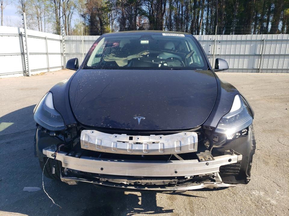 2024 Tesla Model y VIN 7SAYGDEE0RA265428 COPART salvage auction — FRONT END, Nc - Salvage Certificate Of Title, sold $900 on 2026-07-21 (photo 5)