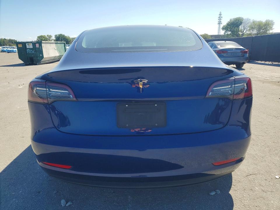 2023 Tesla Model 3 VIN 5YJ3E1EA3PF435709 COPART salvage auction — FRONT END, Salvage Title, sold $7,600 on 2026-07-29 (photo 6)
