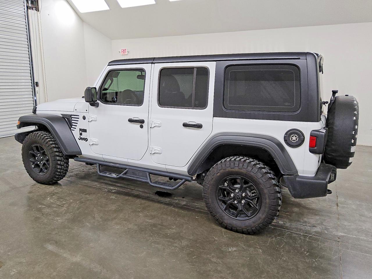 2025 Jeep Wrangler VIN 1C4PJXDN3SW552358 COPART salvage auction — Minor Dent/Scratches, TX - CERTIFICATE OF TITLE, sold $23,500 on 2026-07-09 (photo 2)