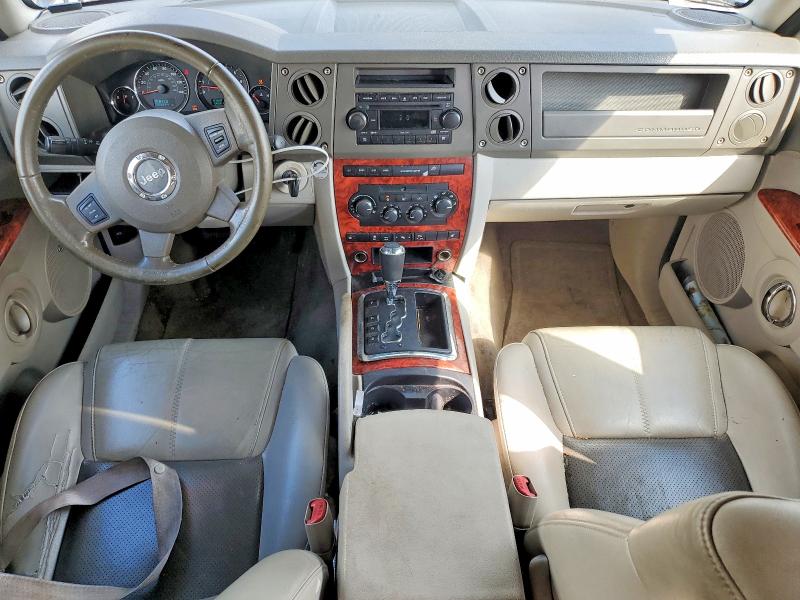 2006 Jeep Commander VIN 1J8HH58N36C349355 COPART salvage auction — FRONT END, Sc - Cert Of Title-Salvage, sold $850 on 2026-07-06 (photo 8)