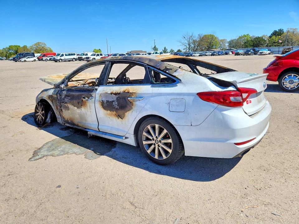 2017 Hyundai Sonata VIN 5NPE34AF1HH478501 COPART salvage auction — BURN, Al - Cert Of Title-Salvage Title, sold $200 on 2026-07-02 (photo 2)