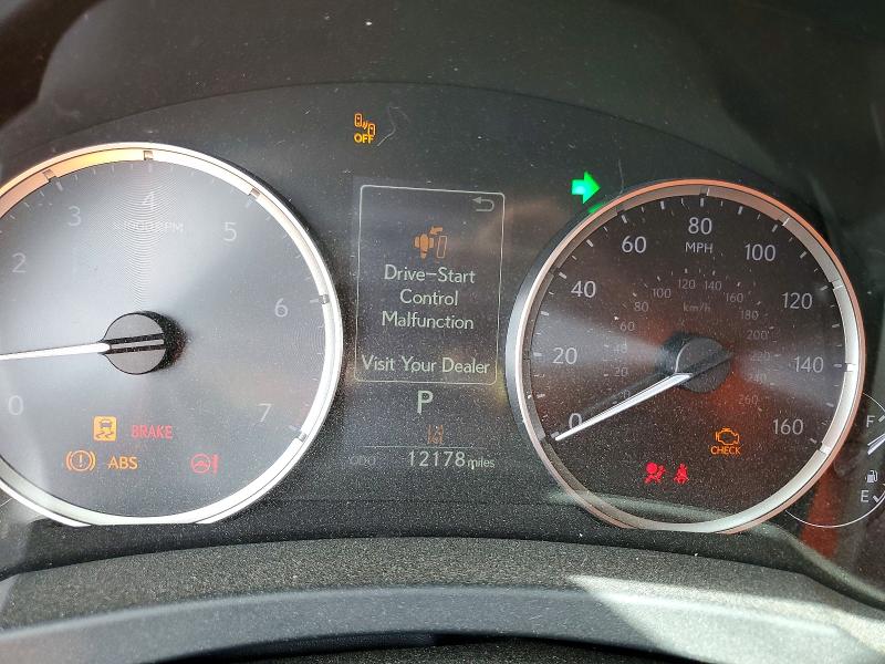 2025 Lexus Is VIN JTHBZ1B23S5083849 COPART salvage auction — FRONT END, Fl - Certificate Of Destruction, sold $6,600 on 2026-07-29 (photo 9)