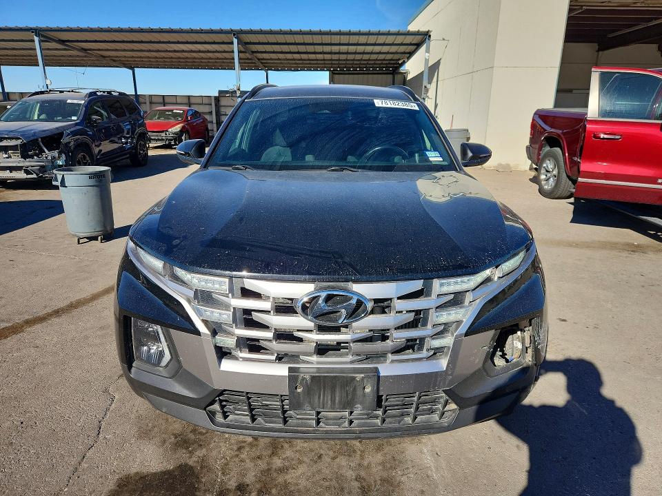 2022 Hyundai Santa cruz VIN 5NTJDDAF0NH005309 COPART salvage auction — SIDE, Salvage Title, sold $7,500 on 2026-07-17 (photo 5)