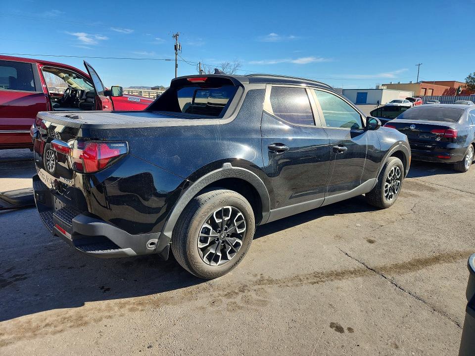 2022 Hyundai Santa cruz VIN 5NTJDDAF0NH005309 COPART salvage auction — SIDE, Salvage Title, sold $7,500 on 2026-07-17 (photo 3)