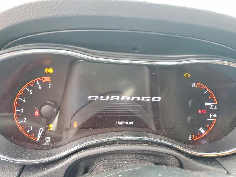 2017 Dodge Durango VIN 1C4RDJDG6HC639356 COPART salvage auction — REAR END, Ny - Mv-907A Salvage Certificate (P), sold $4,700 on 2026-08-19 (photo 9)
