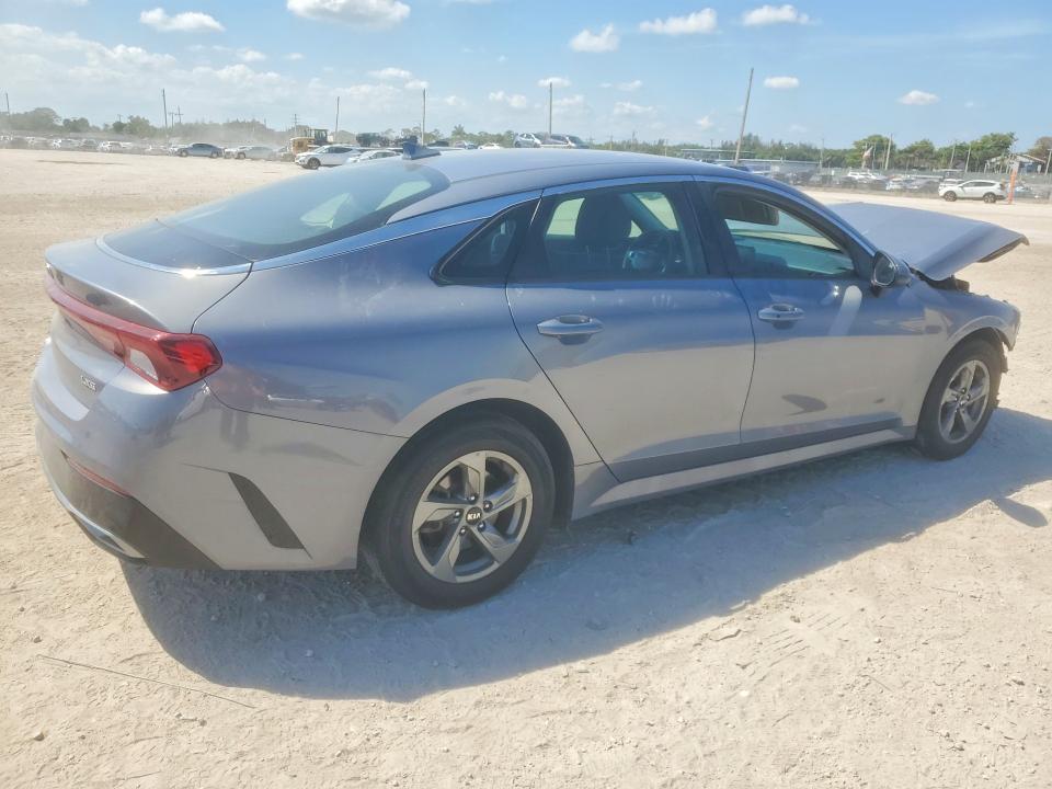 2021 Kia K5 VIN 5XXG14J22MG075306 COPART salvage auction — FRONT END, Fl - Certificate Of Destruction, sold $3,850 on 2026-07-16 (photo 3)