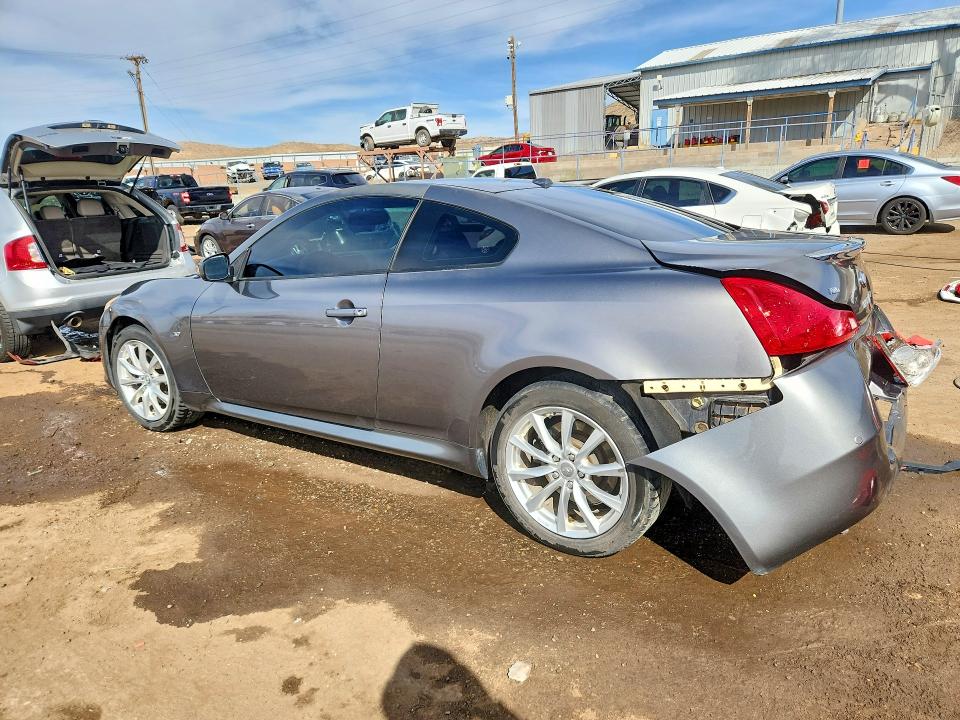 2014 Infiniti Q60 VIN JN1CV6EL3EM132404 COPART salvage auction — REAR END, Nm - Cert Of Title-Salvage, sold $1,200 on 2026-07-13 (photo 2)