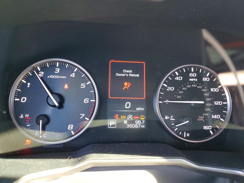 2023 Subaru Outback VIN 4S4BTGLD9P3164360 COPART salvage auction — FRONT END, Nv - Salvage Title, sold $13,500 on 2026-07-02 (photo 9)