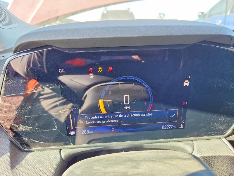 2024 Chevrolet Trailblazer VIN KL79MPSL3RB117047 COPART salvage auction — FRONT END, Ut - Salvage Certificate, sold $3,650 on 2026-07-26 (photo 9)
