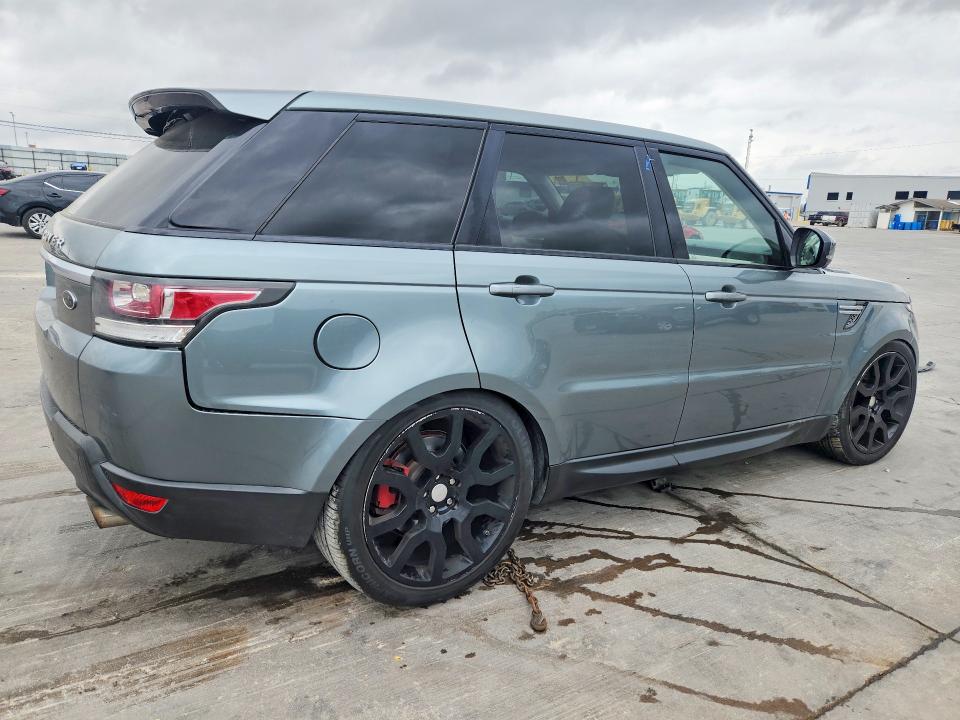 2014 Land rover Range rover sport VIN SALWR2WF3EA388536 COPART salvage auction — REAR END, Tx - Salvage Vehicle Title, sold $2,550 on 2026-07-02 (photo 3)