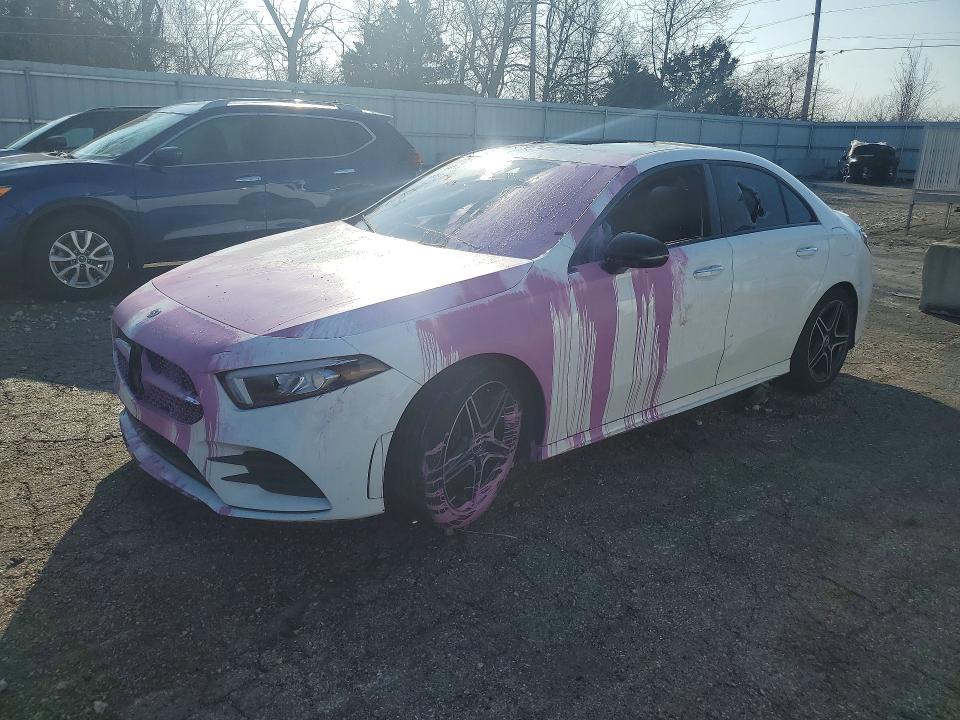 2019 Mercedes-benz A-klasse VIN WDD3G4FB7KW030787 COPART salvage auction — VANDALISM, Id - Salvage Certificate Of Title, sold $1,050 on 2026-07-24 (photo 1)