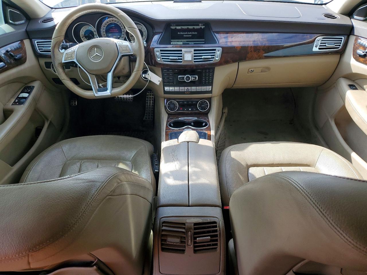 2014 Mercedes-Benz CLS-Class VIN WDDLJ7DB4EA100222 COPART salvage auction — Front End, WV - CERTIFICATE OF TITLE, sold $3,500 on 2026-04-24 (photo 8)