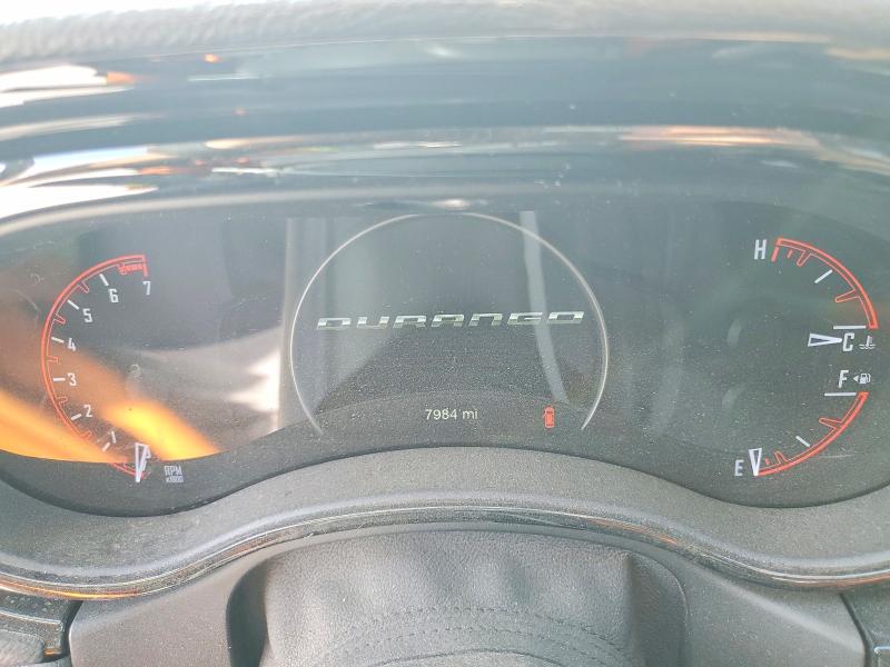 2025 Dodge Durango VIN 1C4RDJFG7SC527072 COPART salvage auction — FRONT END, Ok - Cert Of Title-Salvage, sold $14,800 on 2026-07-29 (photo 9)