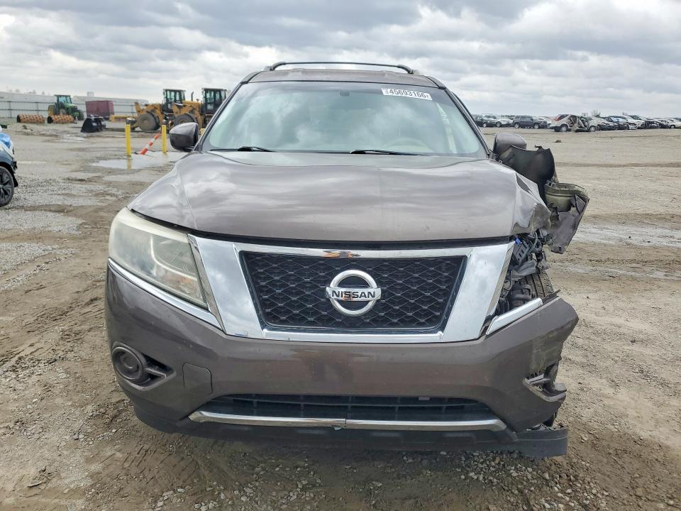 2015 Nissan Pathfinder VIN 5N1AR2MM3FC646834 COPART salvage auction — FRONT END, KY - BILL OF SALE/PART ONLY/NO TITL, sold $1,750 on 2026-07-02 (photo 5)