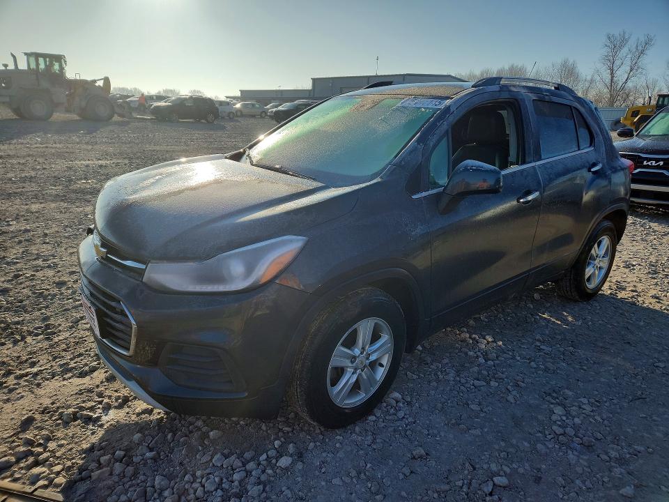 2018 Chevrolet Trax VIN KL7CJLSB4JB632190 COPART salvage auction — FRONT END, MI - CERTIFICATE OF TITLE, sold $525 on 2026-07-02 (photo 1)