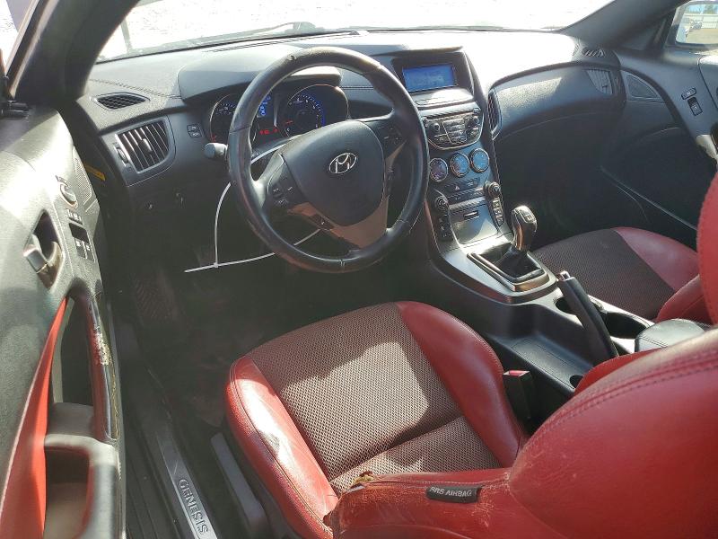 2013 Hyundai Genesis VIN KMHHU6KJ7DU091780 COPART salvage auction — MECHANICAL, Ca - Dis/Dlr/Exp Only Clean Title, sold $700 on 2026-07-28 (photo 8)