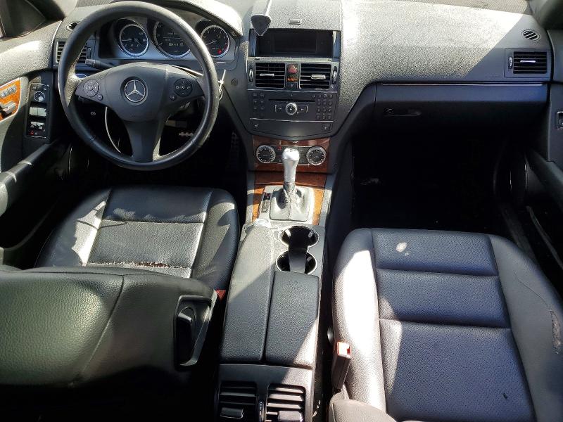2009 Mercedes-benz C-klasse VIN WDDGF81XX9R063290 COPART salvage auction — SIDE, Ga - Cert Of Title-Salvage, sold $600 on 2026-07-31 (photo 8)