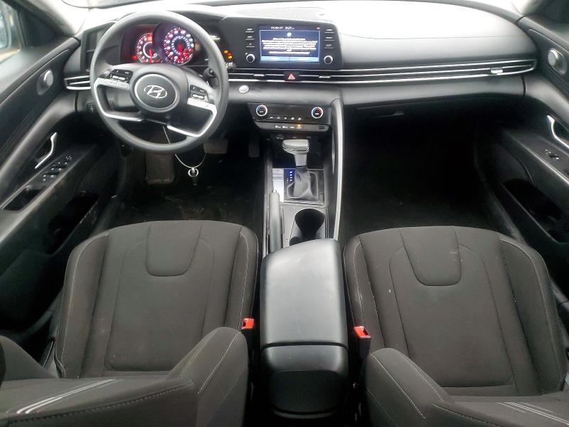 2022 Hyundai Elantra VIN KMHLM4AG8NU344692 COPART salvage auction — FRONT END, In - Cert Of Title-Salvage Title, sold $4,750 on 2026-07-21 (photo 8)