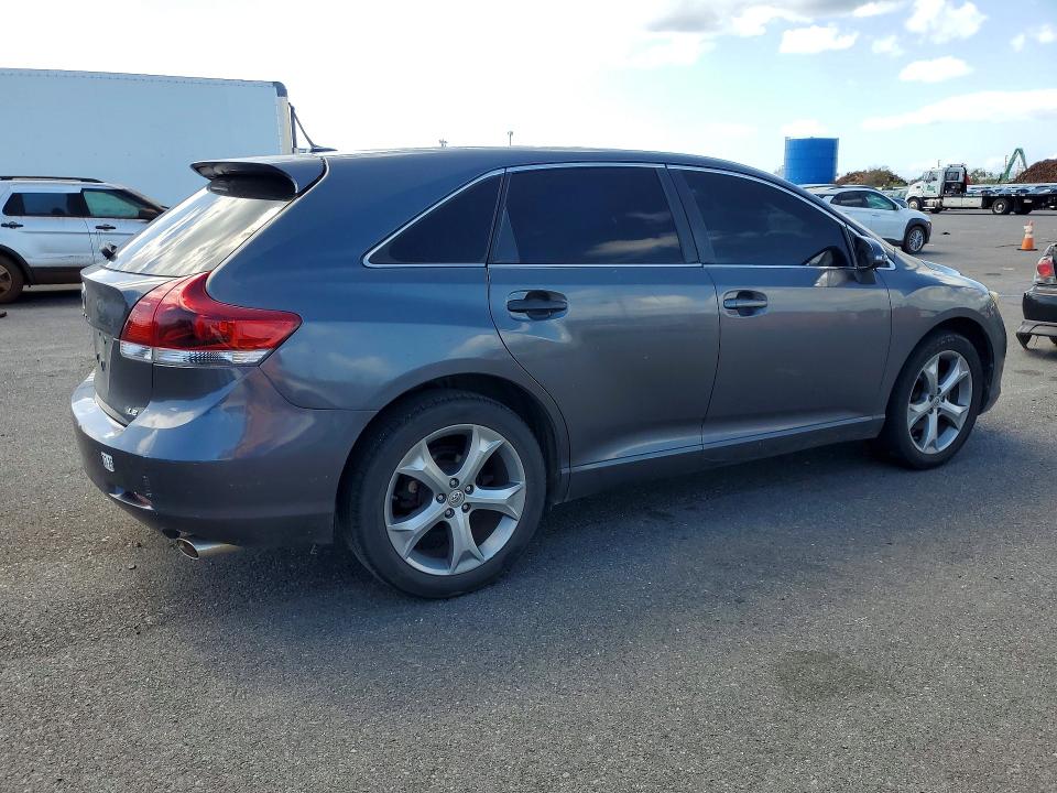 2013 Toyota Venza VIN 4T3ZK3BB1DU058458 COPART salvage auction — WATER/FLOOD, Hi - Certificate Of Salvage, sold $475 on 2026-07-27 (photo 3)