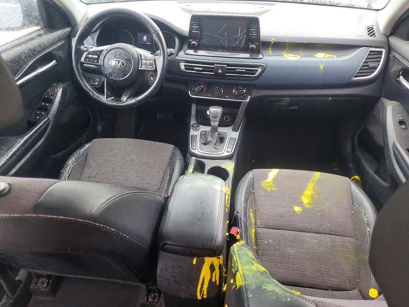 2021 Kia Seltos VIN KNDEU2AA6M7101215 COPART salvage auction — REAR END, In - Cert Of Title-Salvage Title, sold $3,700 on 2026-07-21 (photo 8)