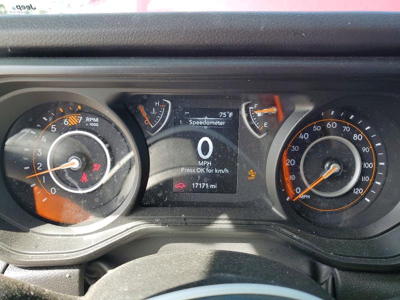 2024 Jeep Wrangler / VIN 1C4PJXDG4RW353184 COPART salvage auction — SIDE, Tx - Certificate Of Title, sold $9,400 on 2026-07-21 (photo 9)