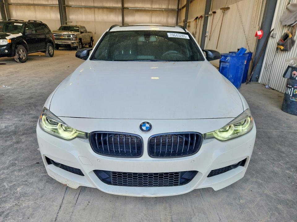 2017 BMW 3er VIN WBA8K3C3XHA022546 COPART salvage auction — REAR END, Ne - Cert Of Title-Salvage, sold $3,600 on 2026-07-14 (photo 5)