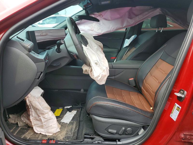 2024 Hyundai Sonata VIN KMHL54JC1RA365174 COPART salvage auction — FRONT END, On - Permit Salvage, sold $3,800 on 2026-07-21 (photo 7)