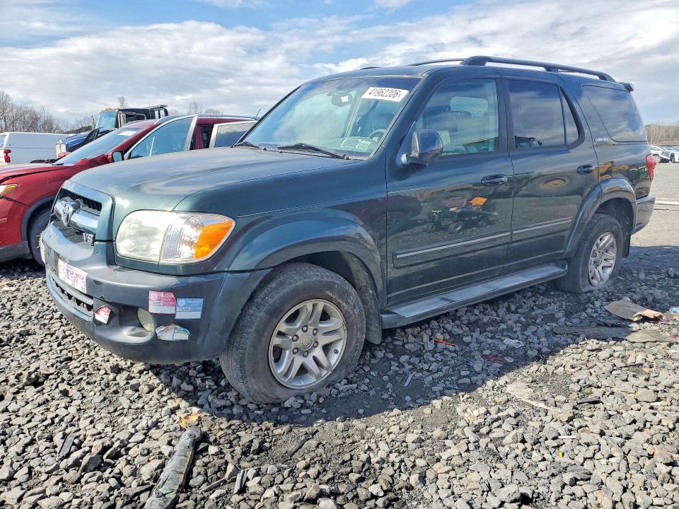 2006 Toyota Sequoia VIN 5TDBT48A56S271078 COPART salvage auction — MINOR DENT/SCRATCHES, Pa - Certificate Of Salvage, sold $800 on 2026-07-22 (photo 1)