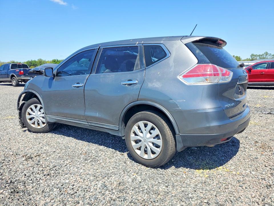 2015 Nissan Rogue VIN KNMAT2MTXFP553766 COPART salvage auction — FRONT END, FL - CERT OF TITLE SLVG REBUILDABLE, sold $375 on 2026-07-24 (photo 2)