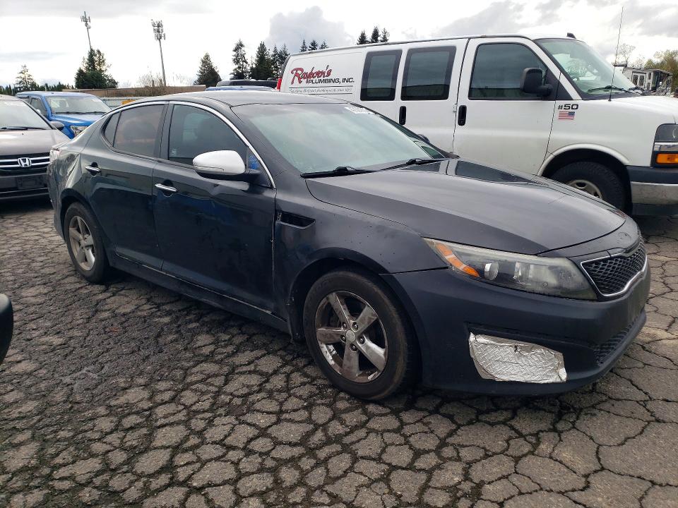 2015 Kia Optima VIN 5XXGM4A72FG459723 COPART salvage auction — REAR END, Or - Lien Papers, Clean Title, sold $300 on 2026-07-20 (photo 4)