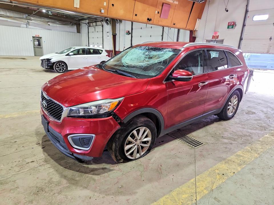 2017 Kia Sorento VIN 5XYPG4A53HG219276 COPART salvage auction — FRONT END, Sc - Cert Of Title-Salvage, sold $1,400 on 2026-07-07 (photo 1)
