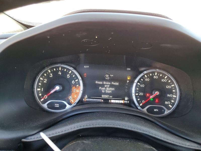 2018 Jeep Renegade VIN ZACCJBCB7JPG81109 COPART salvage auction — FRONT END, Salvage Title, sold $2,850 on 2026-08-18 (photo 9)