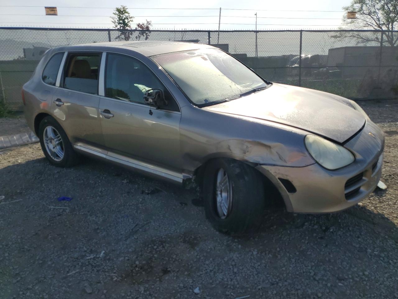 2005 Porsche Cayenne VIN WP1AA29P65LA23168 COPART salvage auction — Front End, CA - SALVAGE CERTIFICATE, sold $300 on 2026-07-10 (photo 4)