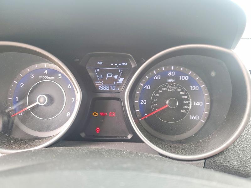 2014 Hyundai Elantra VIN KMHDH4AE9EU067977 COPART salvage auction — MECHANICAL, Fl - Cert Of Title Slvg Rebuildable, sold $250 on 2026-07-21 (photo 9)