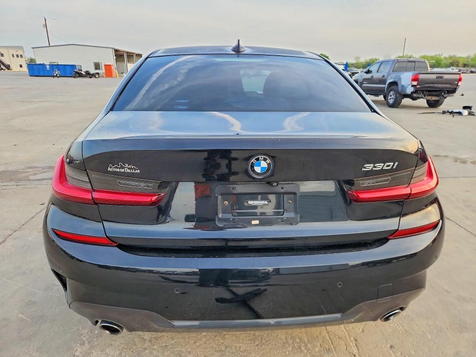 2019 BMW 3er VIN WBA5R1C56KAK06619 COPART salvage auction — FRONT END, Tx - Certificate Of Title, sold $10,600 on 2026-07-02 (photo 6)