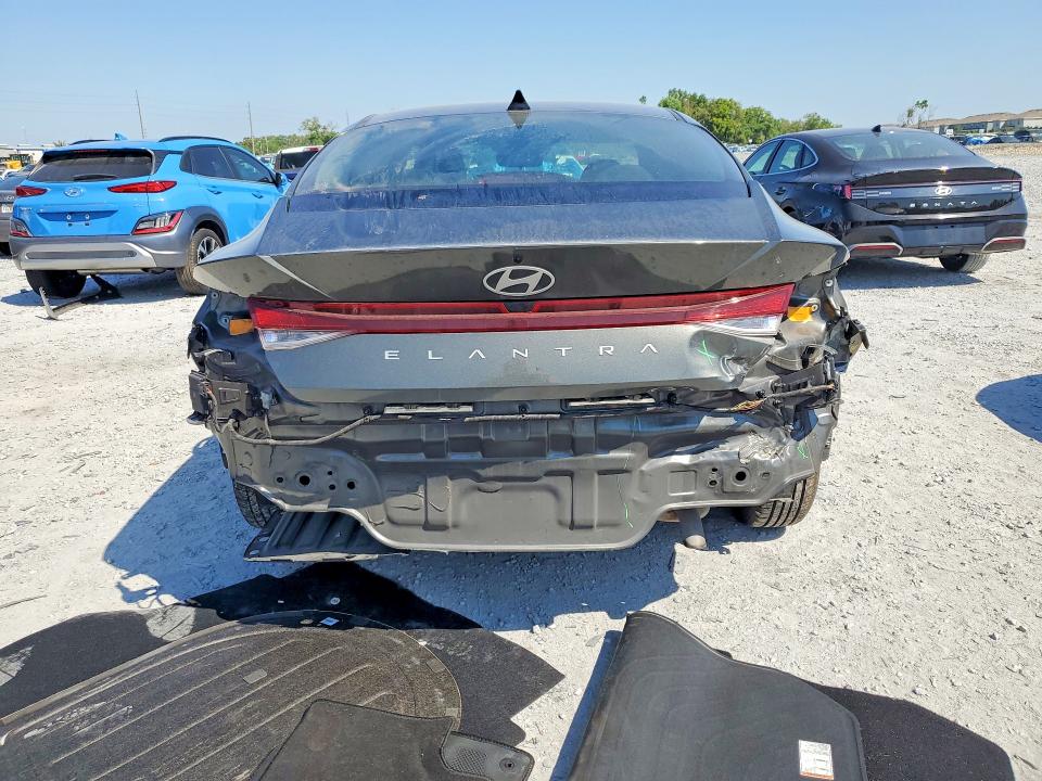 2024 Hyundai Elantra VIN KMHLL4DG0RU774298 COPART salvage auction — REAR END, Fl - Cert Of Title Slvg Rebuildable, sold $5,300 on 2026-07-28 (photo 6)