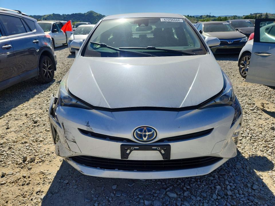 2016 Toyota Prius VIN JTDKARFU6G3012134 COPART salvage auction — SIDE, CA, sold $5,100 on 2026-07-16 (photo 5)