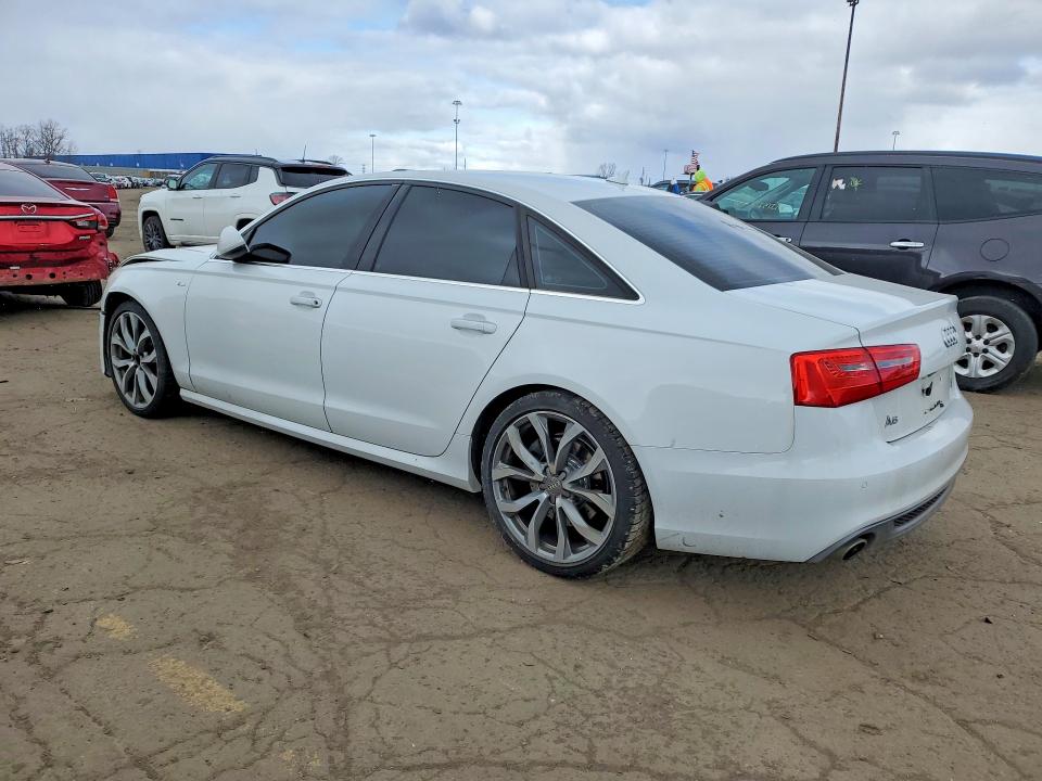 2014 Audi A6 VIN WAUHMAFC6EN078840 COPART salvage auction — FRONT END, OH - CERT OF TITLE-SALVAGE, sold $1,000 on 2026-07-10 (photo 2)