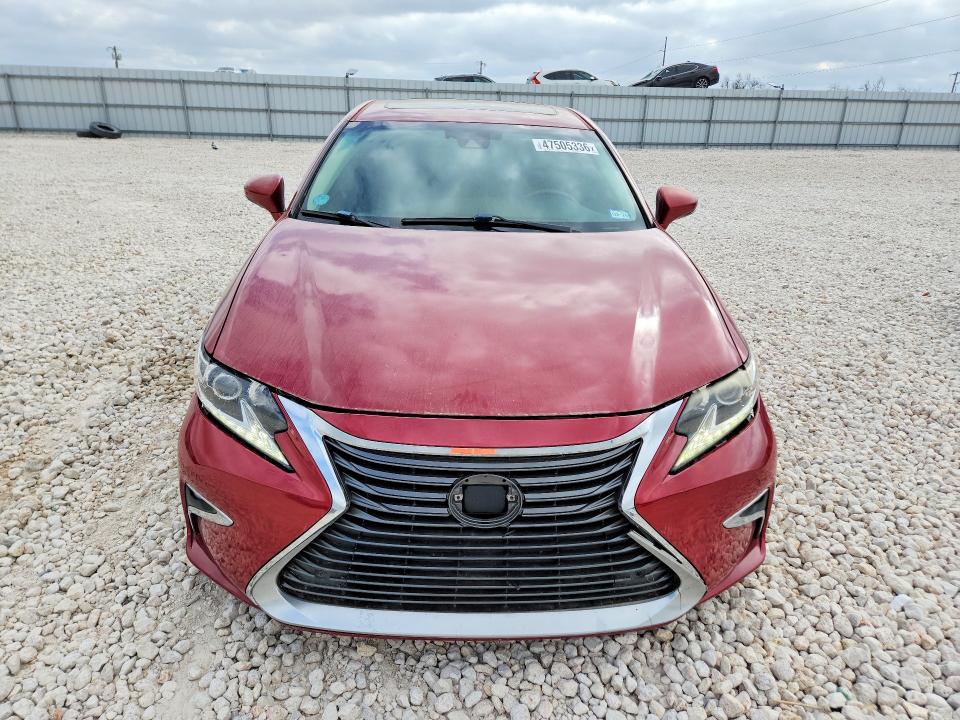 2016 Lexus ES VIN 58ABK1GG2GU023928 COPART salvage auction — FRONT END, Tx - Salvage Vehicle Title, sold $80 on 2026-07-09 (photo 5)