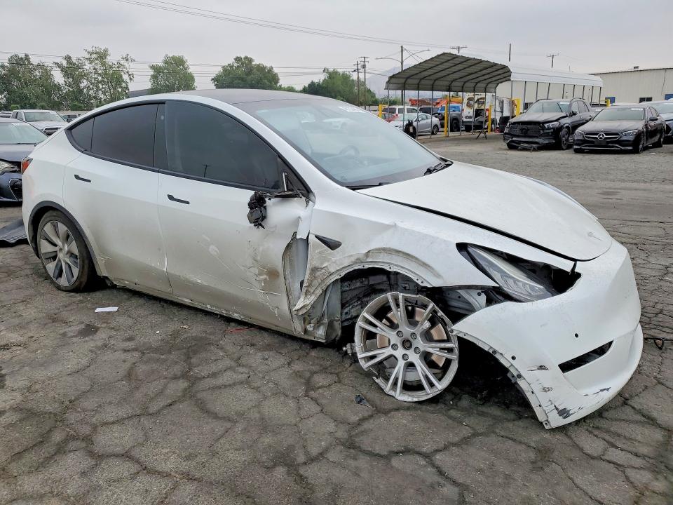 2020 Tesla VIN 5YJYGDEE6LF052619 COPART salvage auction — FRONT END, Ca - Salvage Certificate, sold $1,100 on 2026-07-23 (photo 4)
