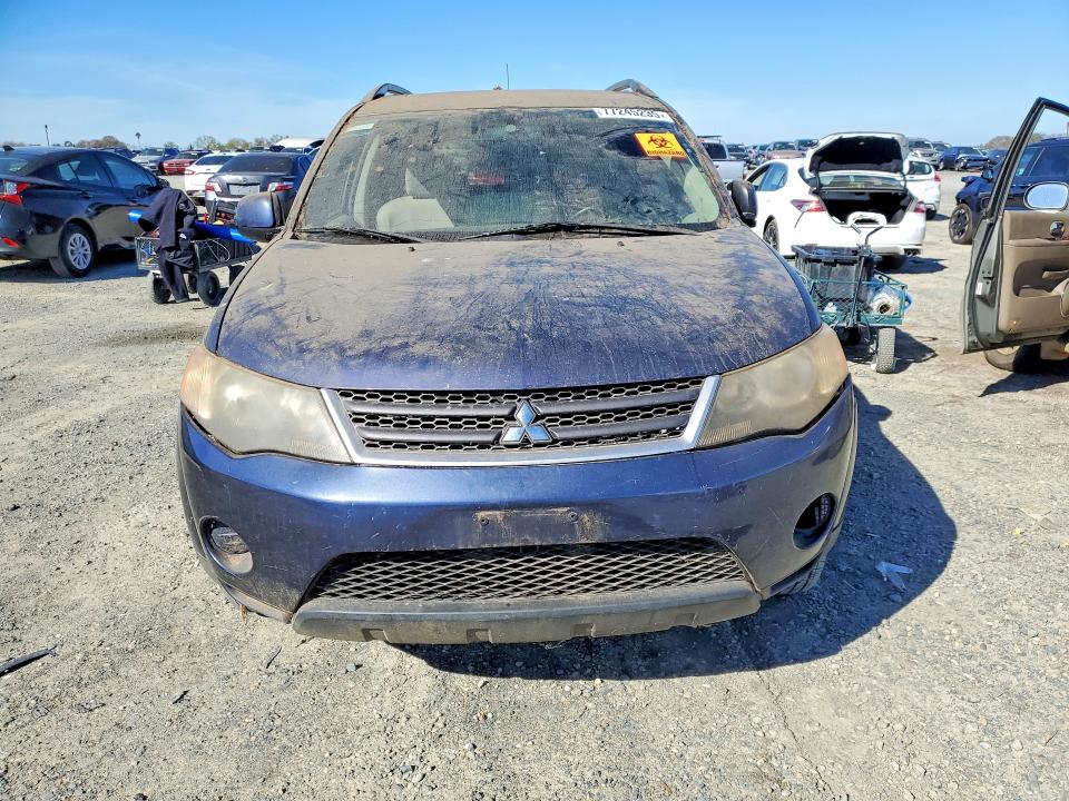 2007 Mitsubishi Outlander VIN JA4MS31XX7Z005960 COPART salvage auction — FRONT END, Ca - Salvage Acquisition Billofsale, sold $20 on 2026-09-01 (photo 5)