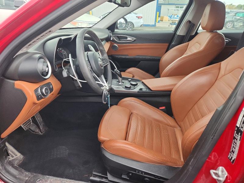 2018 Alfa romeo Giulia VIN ZARFAEEN4J7580652 COPART salvage auction — REAR END, Salvage Title, sold $5,700 on 2026-08-17 (photo 7)